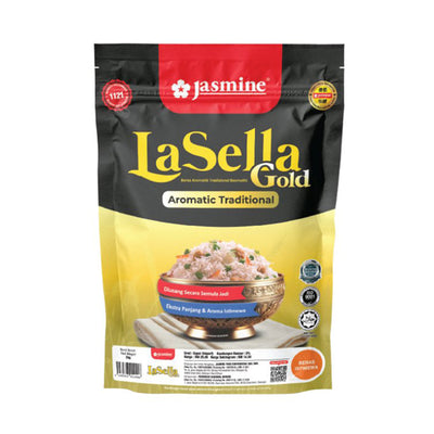 Jasmine Lasella Gold Praboiled Basmathi Rice 2kg