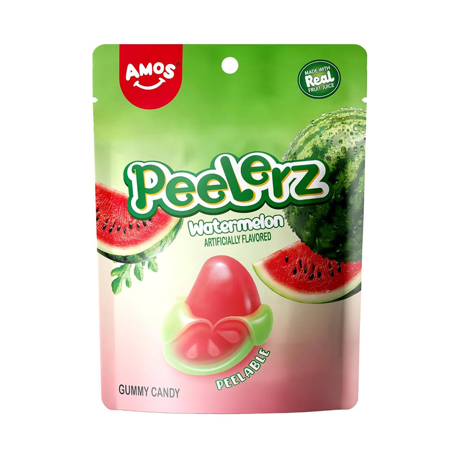 Amos 4D Gummy Peelerz Watermelon 65g