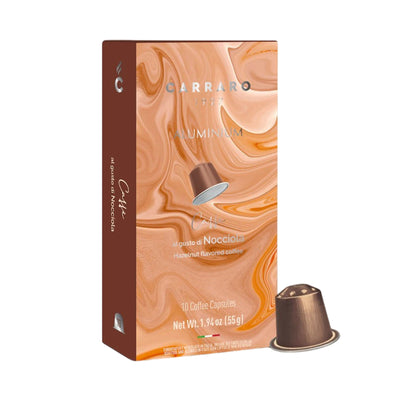 Carraro Hazelnut Aluminum Capsules 5.5g x 10