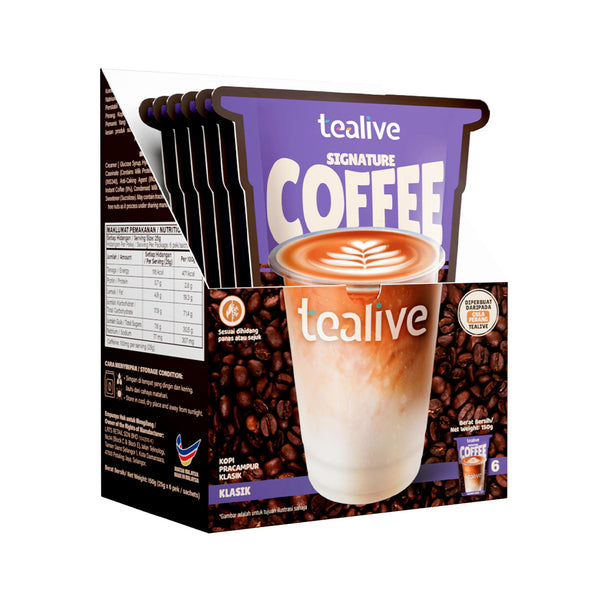 Tealive Signature Coffee 25g x 6