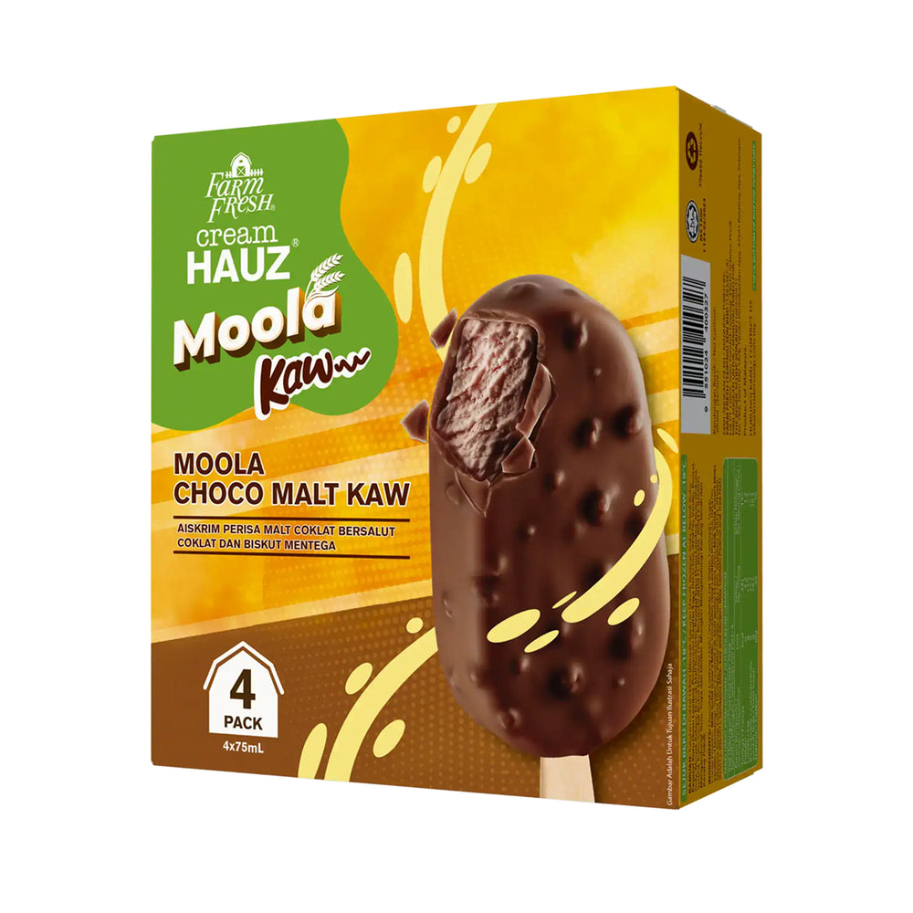 Farm Fresh Hauz Choco Malt Multipack Ice Cream 75ml x 4