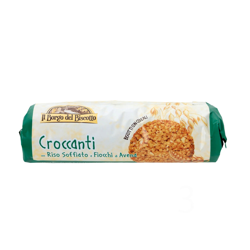 Borgo Crunch Cereal Biscuits Puffed Rice 230g