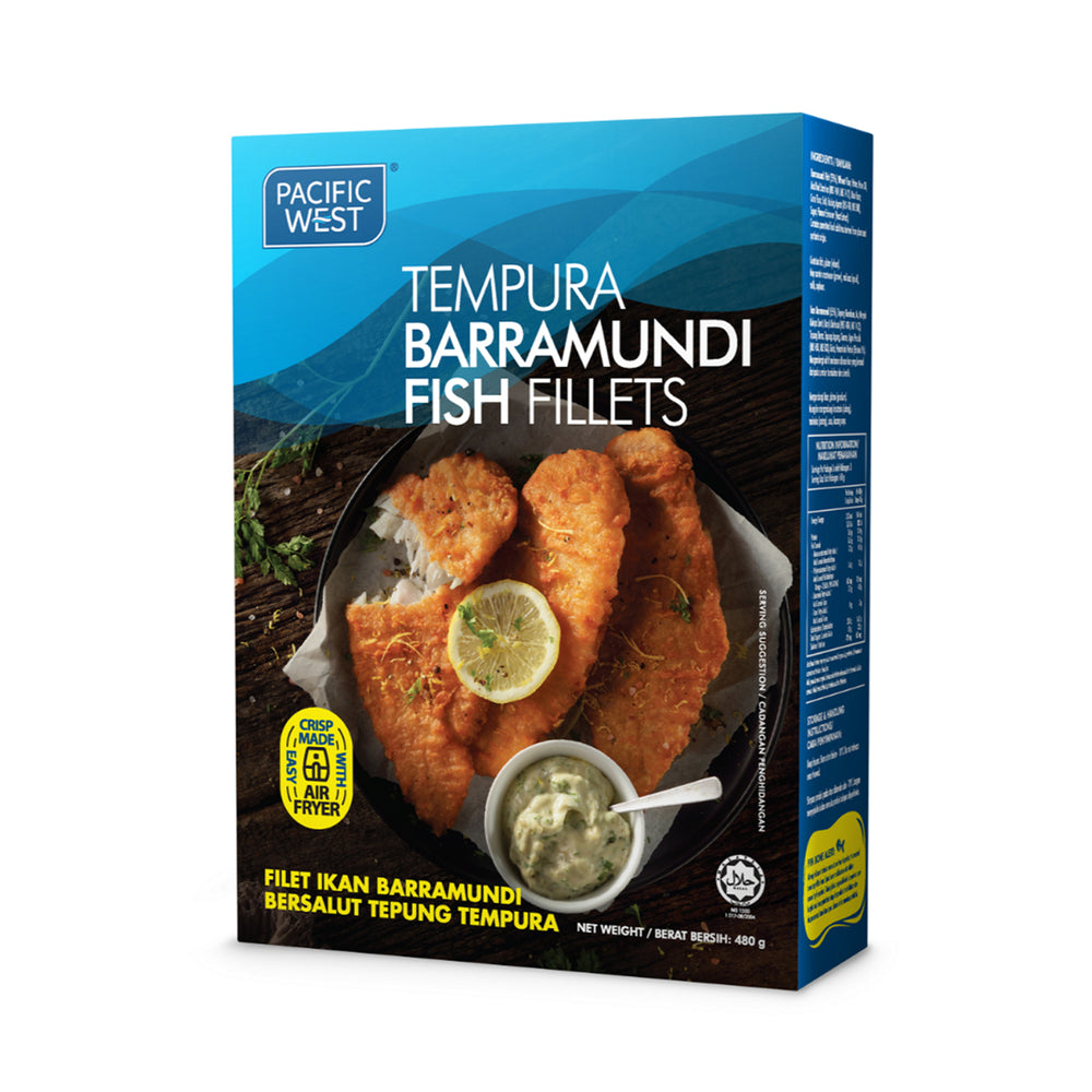 Pacific West Tempura Barramundi Fillet 480g