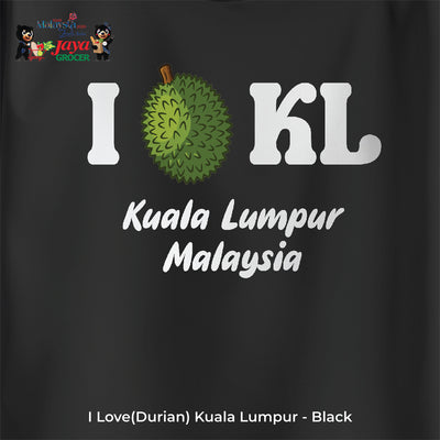 JS Apparel - I Durian KL (Black-M)