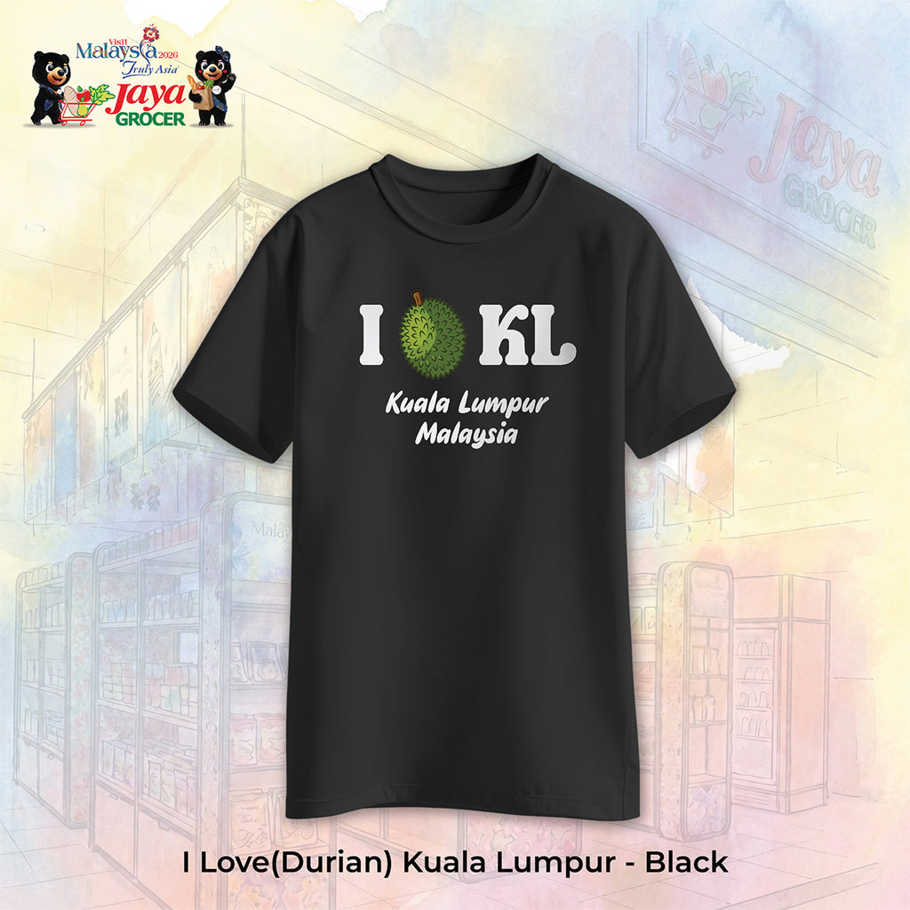 JS Apparel - I Durian KL (Black-L)