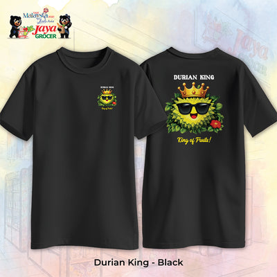 JS Apparel - Durian King (Black-XL)