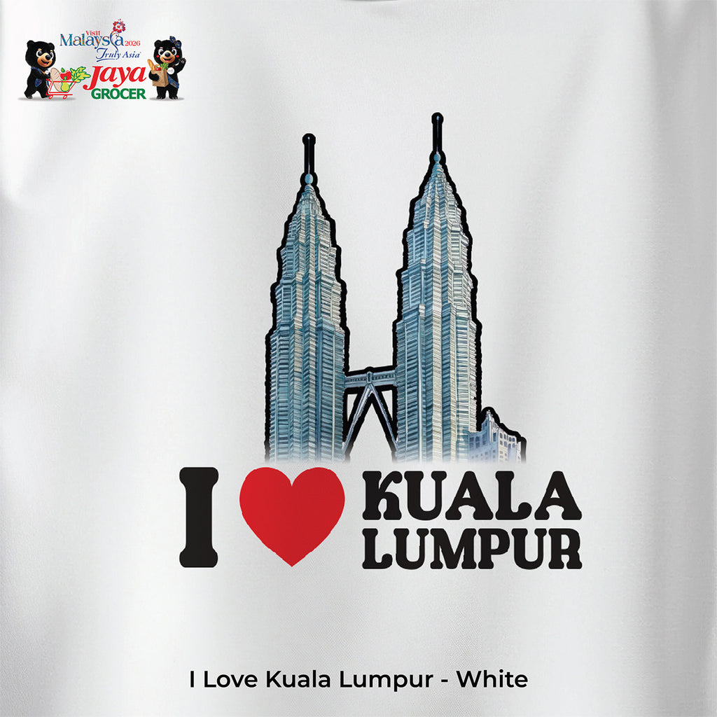 JS Apparel - I Love KL (White-L)