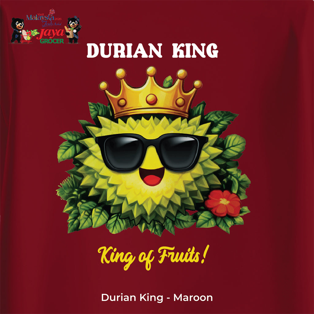 JS Apparel - Durian King (Maroon-L)