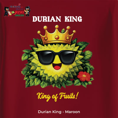 JS Apparel - Durian King (Maroon-L)