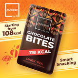 purpose by JS - Chocolate Bites Dark 74%
