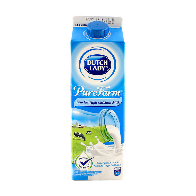 Dutch Lady Pure Farm Low Fat Milk 1L