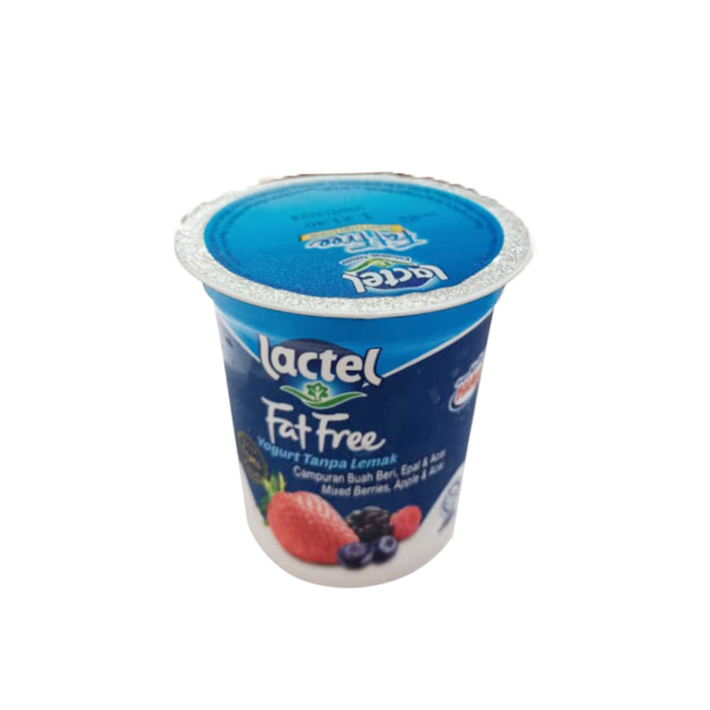 Lactel Fat Free Mixed Berries Yogurt 130g