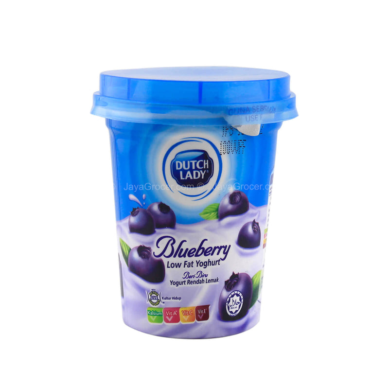 Dutch Lady Low Fat Yogurt Blueberry Flavour 140g