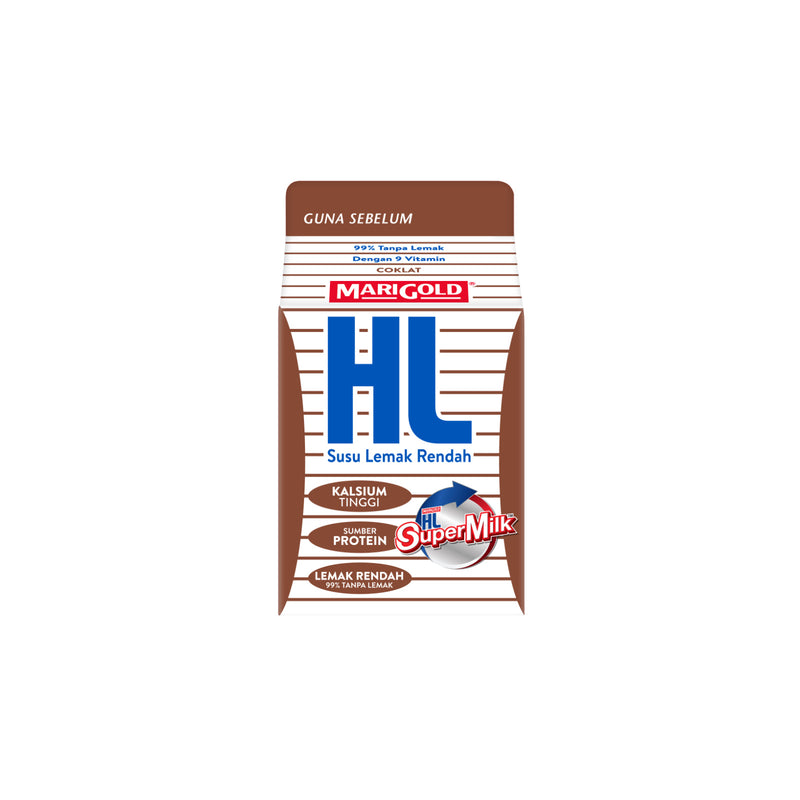 Marigold HL Low Fat Chocolate Flavoured Milk 200ml