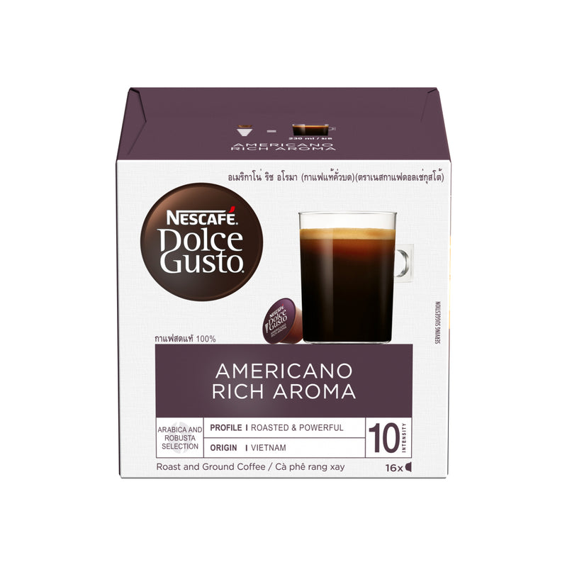 Nescafe Dolce Gusto Americano Coffee Capsules 128g