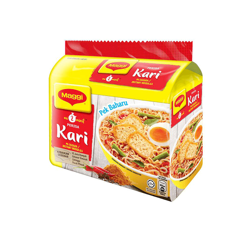 Maggi Curry Flavour Instant Noodles 79g x 5