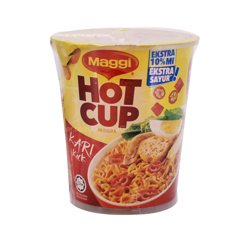 Maggi Hot Cup Curry Instant Noodle 59g