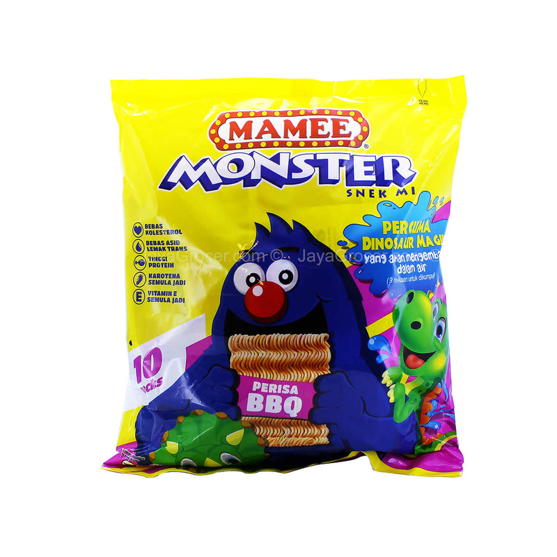 Mamee Monster BBQ Noodle Snack 25g x 8