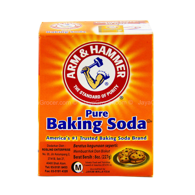 Arm and Hammer Pure Baking Soda (For Cleaning) 227g