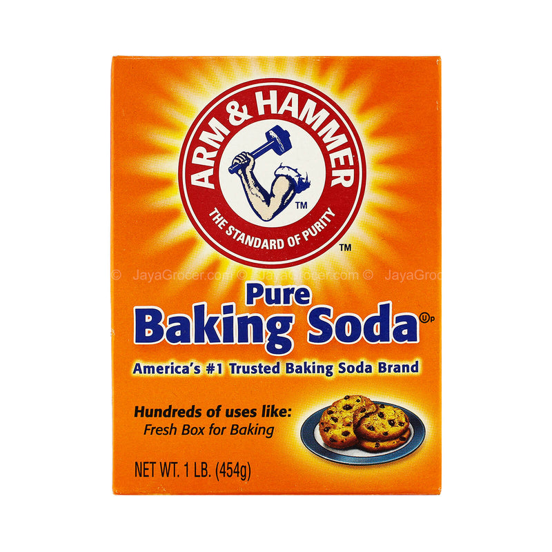Arm and Hammer Pure Baking Soda (For Baking) 454g