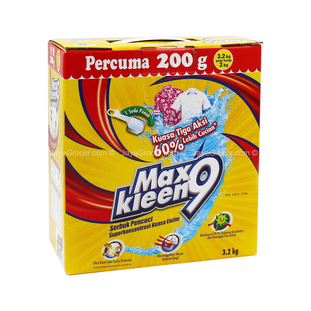 Maxkleen 9 Super Emzyme Power 3kg