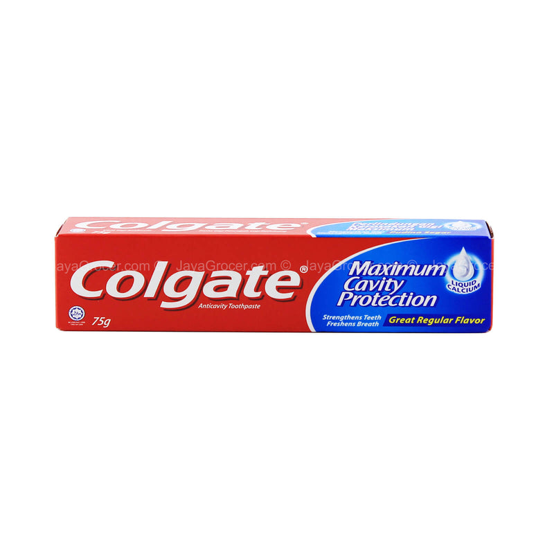 Colgate Maximum Cavity Protection Great Regular Favour Toothpaste 75g