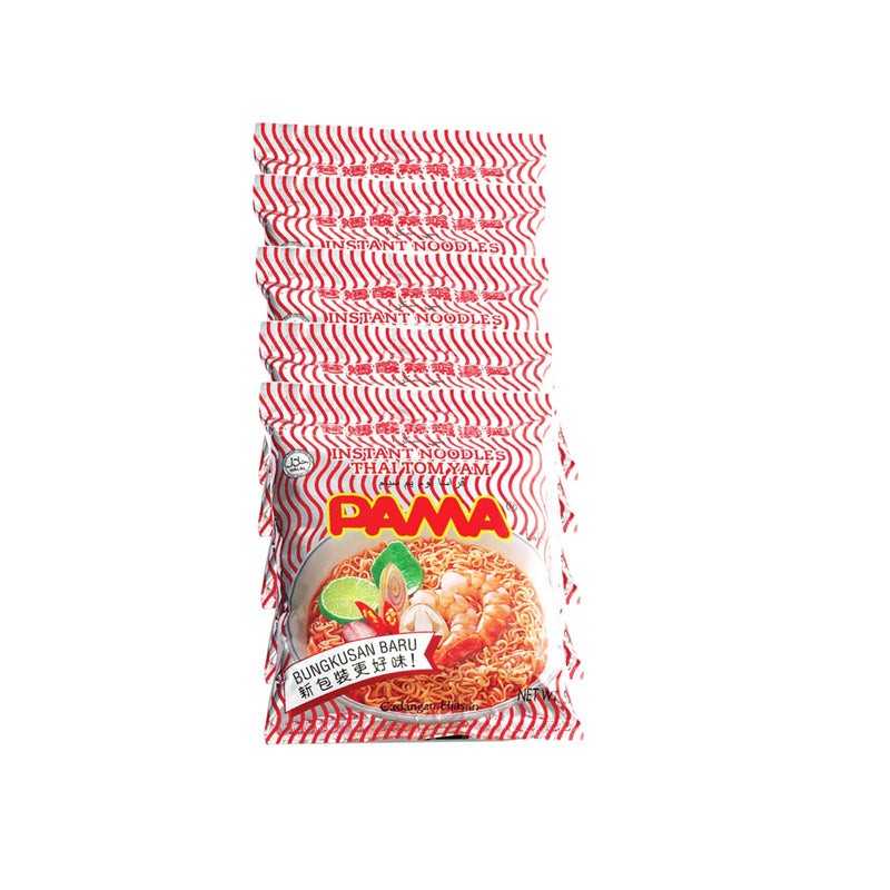 Pama Thai Tom Yam Flavour Instant Noodle 55g x 5