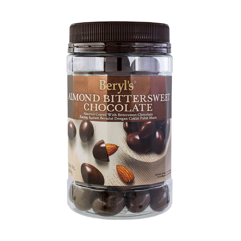 Beryls Almond Coated with Bittersweet Chocolate 400g