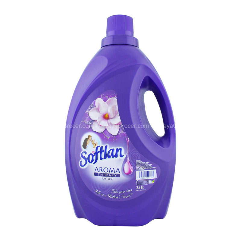 Softlan Aroma Therapy Relax Purple Fabric Softener 2.8L