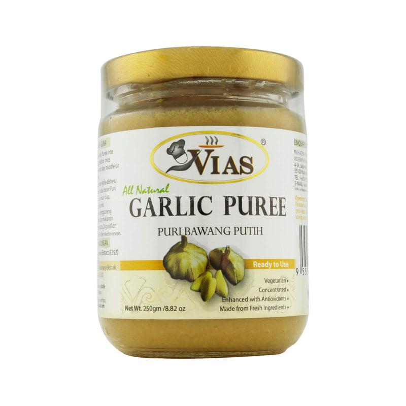 Vias Garlic Puree 250g