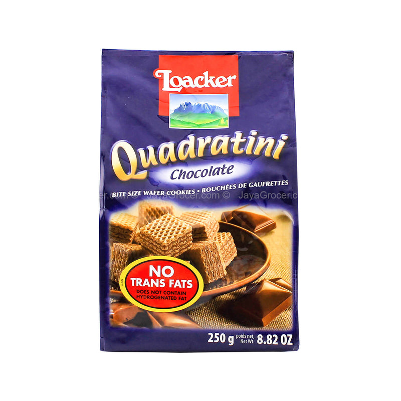 Loacker Quadratini Chocolate Biscuit 250g