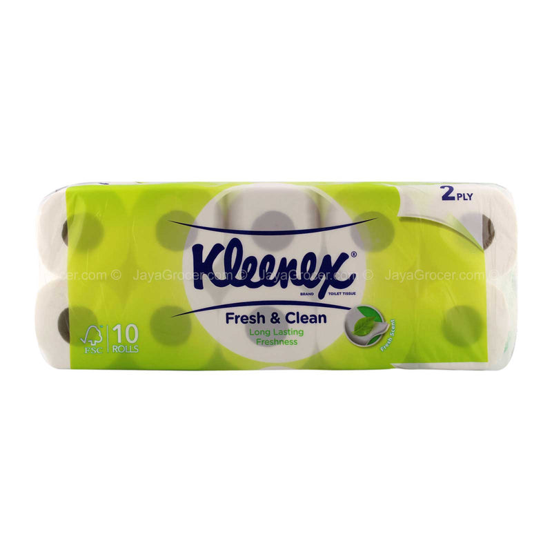 Kleenex Fresh Scent Toilet Tissues 10rolls