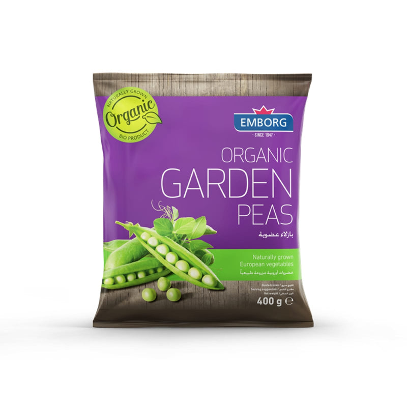 Emborg Organic Green Peas 400g