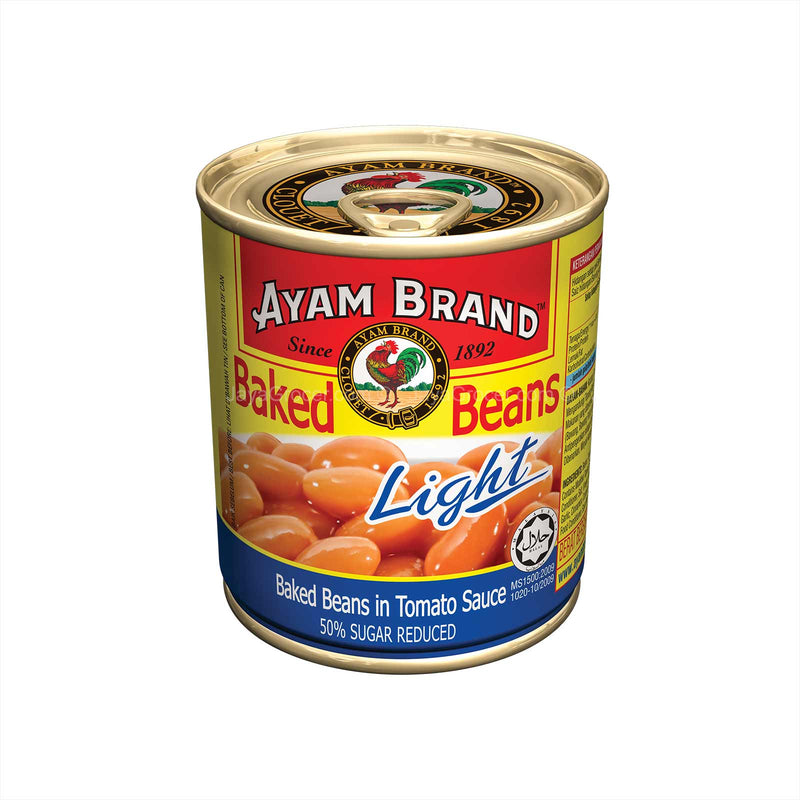 Ayam Brand Baked Beans in Tomato Sauce Light 230g