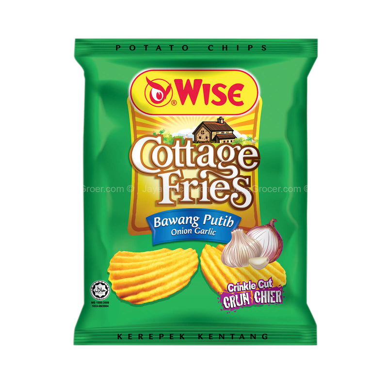 Wise Cottage Fries Onion and Garlic Potato Chips 60g