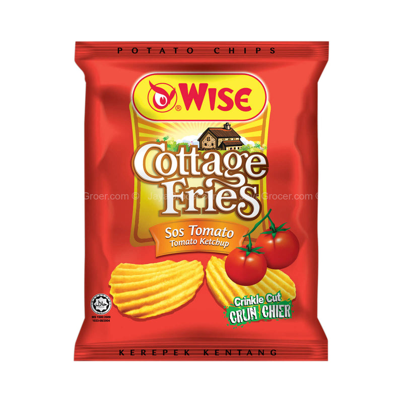 Wise Cottage Fries Tomato Potato Chips 60g