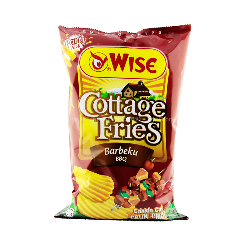 Wise Cottage Fries Party Pack Barbecue Potato Chips 150g