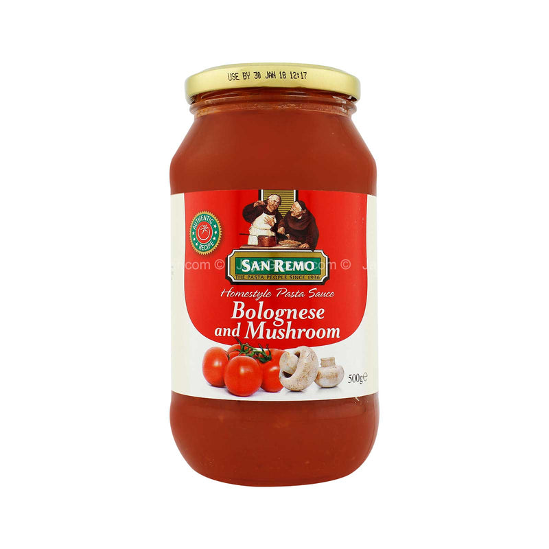 San Remo Bolognese and Mushroom Homestyle Pasta Sauce 500g