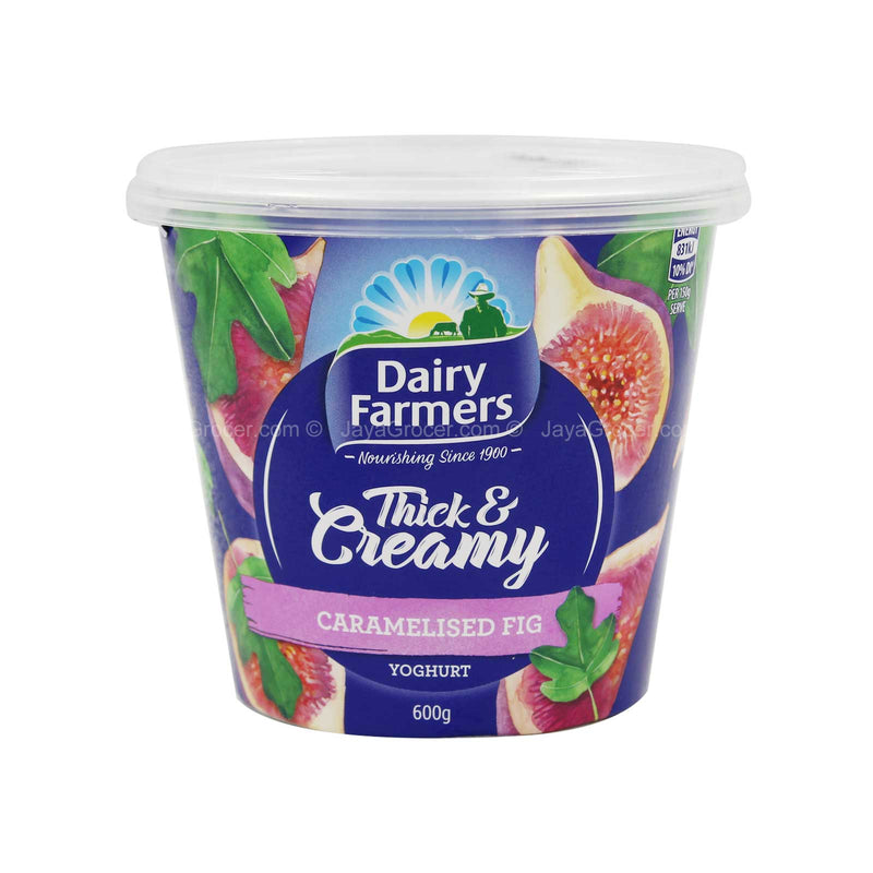 Dairy Farmers Thick & Creamy Caramelised Fig Yoghurt 600g