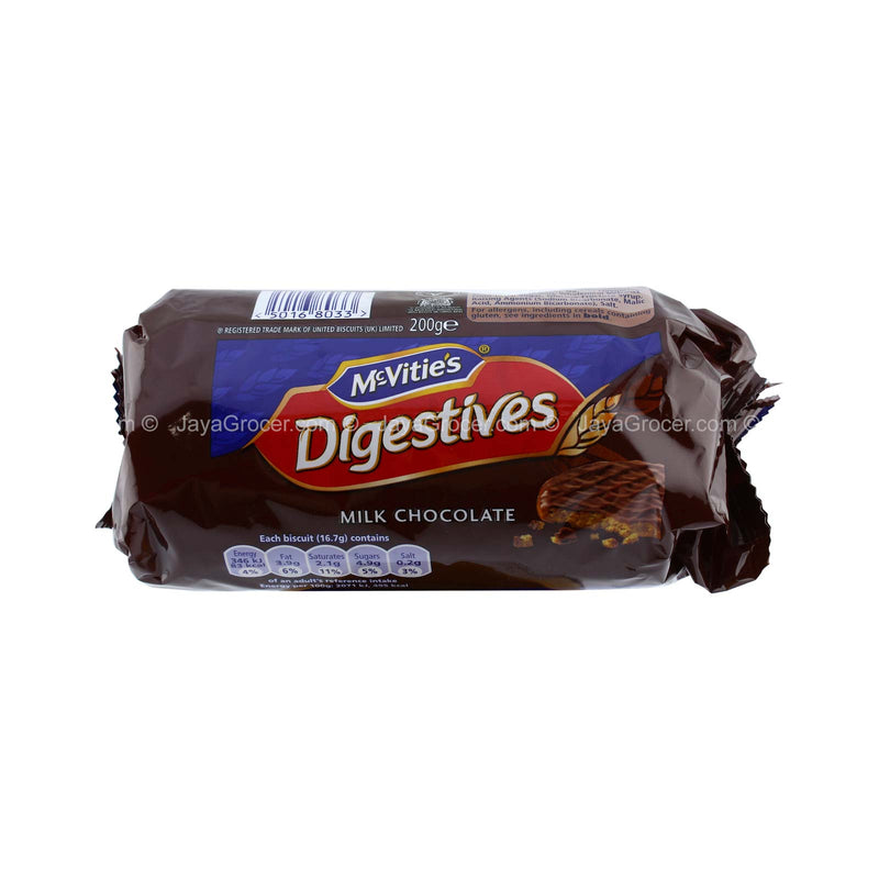 McVitie's Milk Chocolate Digestive Biscuits 200g