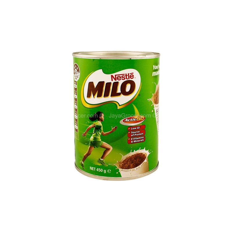 Nestle Milo Chocolate Malt Drink Powder Tin (Australia) 450g