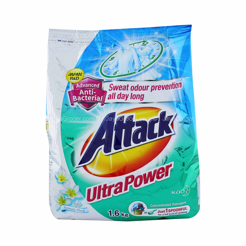 Attack Ultra Power Detergent Powder 1.6kg