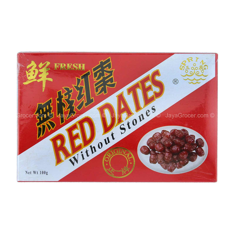 TH RED DATES W/OUT STONES SPRING 100G *1