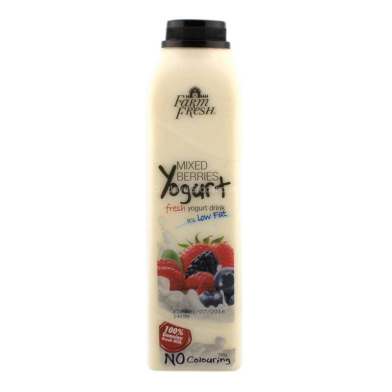 Farm Fresh Mixed Berries Low Fat Yogurt Drink 700ml