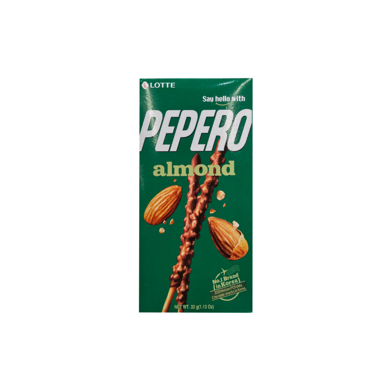 Lotte Almond Pepero Biscuit Sticks 32g