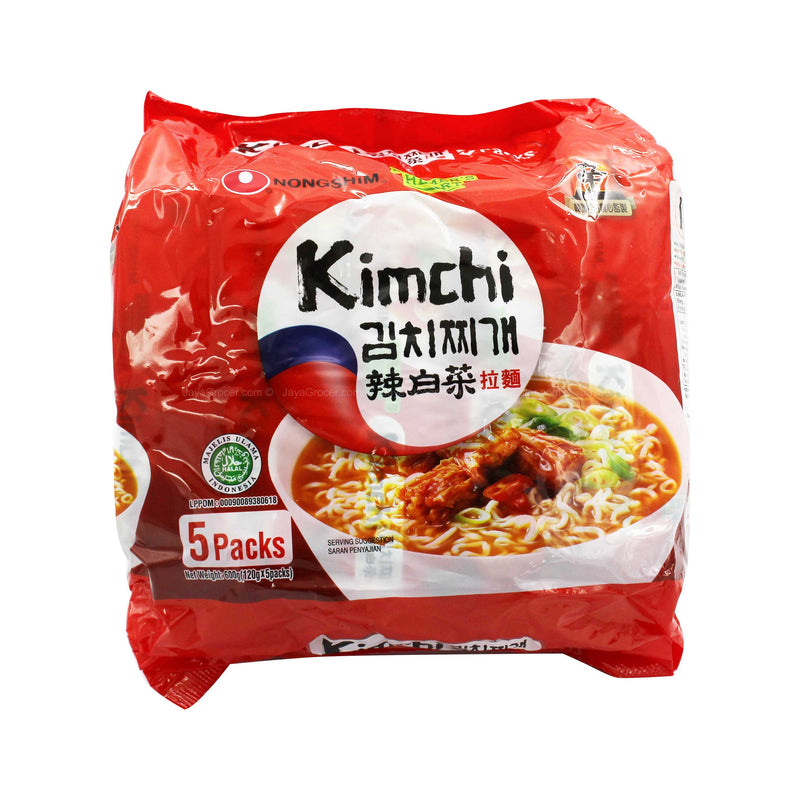 Nongshim Kimchi Ramyun Instant Noodle 120g x 5