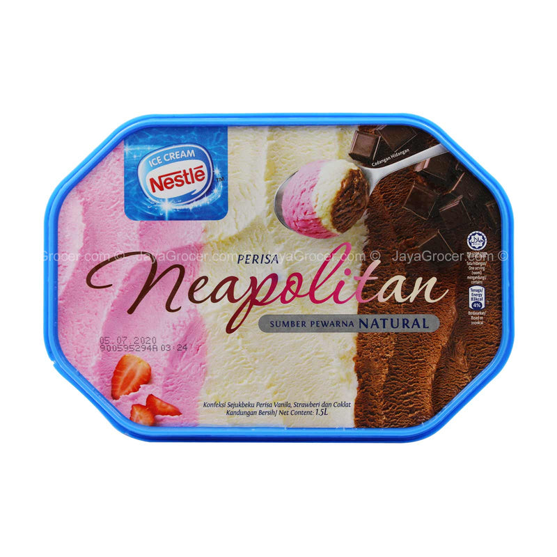 Nestle Neapolitan Ice Cream 1.5L