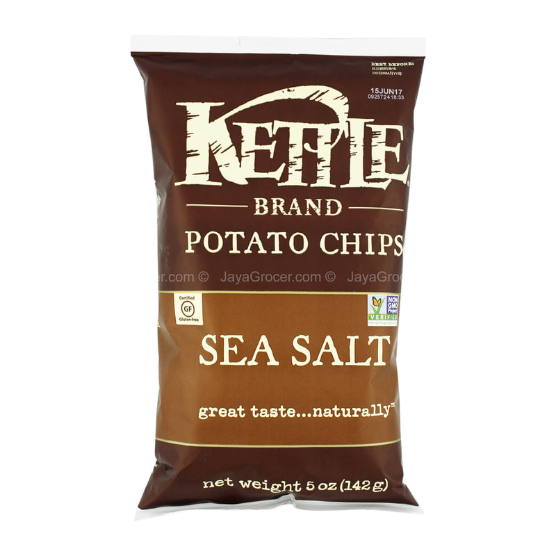 Kettle Brand Sea Salt Potato Chips 142g