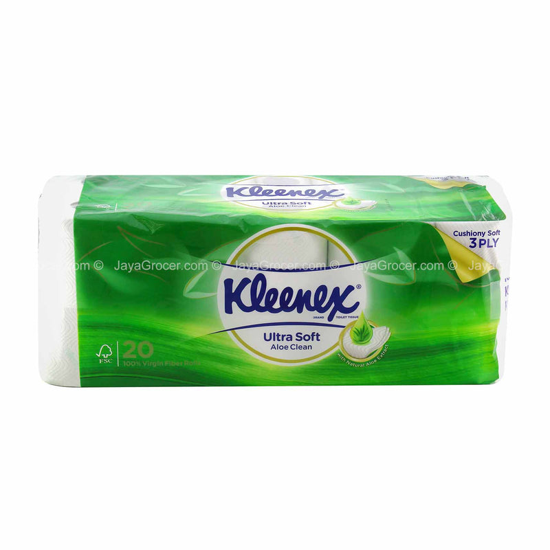 Kleenex Aloe Vera Clean Care Toilet Tissues 20pcs/pack