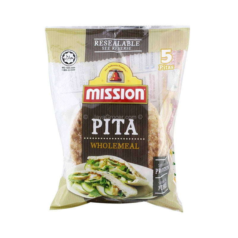 Mission Pita Bread Wholemeal 400g